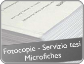 fotocopie, servizio tesi, microfiches